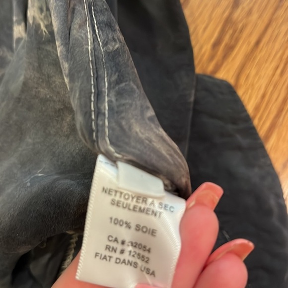 NWT Dolan Woman’s Washed Silk Blazer Size S - Picture 7 of 7